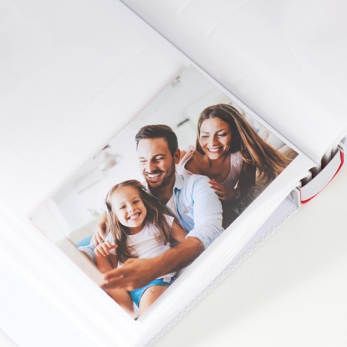 Фотоальбом на 200 фото 10х15 см Фотоальбом на 200 фото 10х15 см "Объемные сердца" МИКС 26х20,5х5,6 см