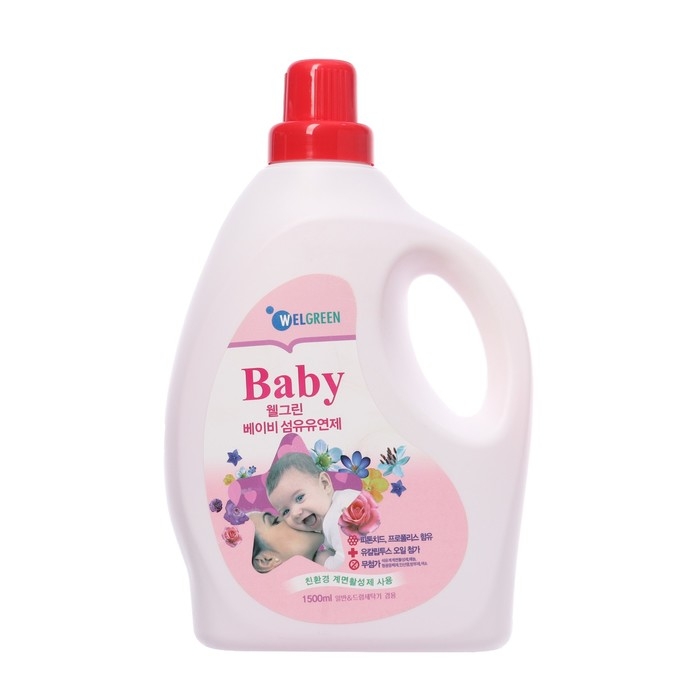 Кондиционер для стирки детского белья Welgreen Baby, 1,5 л Кондиционер для стирки детского белья Welgreen Baby, 1,5 л