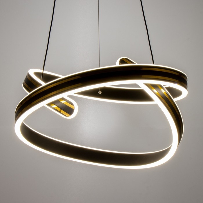 Люстра BayerLux 2682/1 LED 100Вт 3000-6000К черный 43х43х22 см Люстра BayerLux 2682/1 LED 100Вт 3000-6000К черный 43х43х22 см