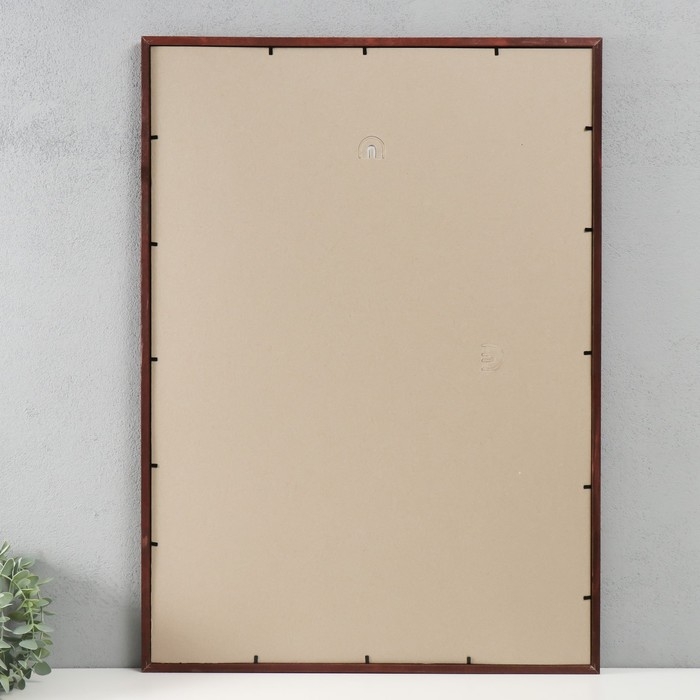 Фоторамка дерево 50х70 см, красное дерево (1702) (пластиковый экран) Фоторамка дерево 50х70 см, красное дерево (1702) (пластиковый экран)