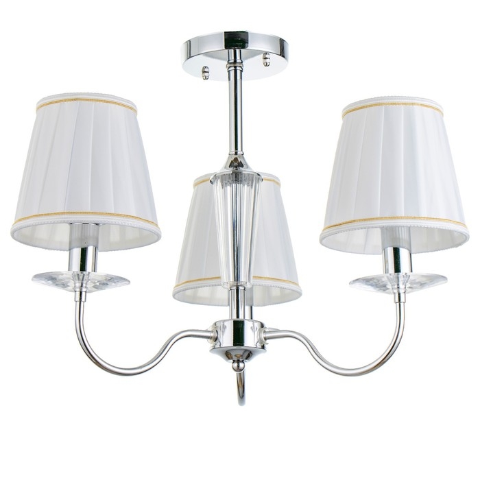 Люстра Люстра "Авиталь" 3xЕ14 40Вт хром 58х58х80 см BayerLux