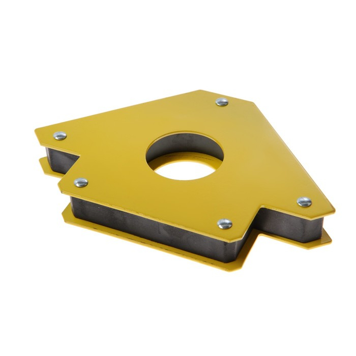 Магнитный угольник для сварки ТУНДРА, 45,90,135°, усилие на отрыв 32 кг Магнитный угольник для сварки ТУНДРА, 45,90,135°, усилие на отрыв 32 кг