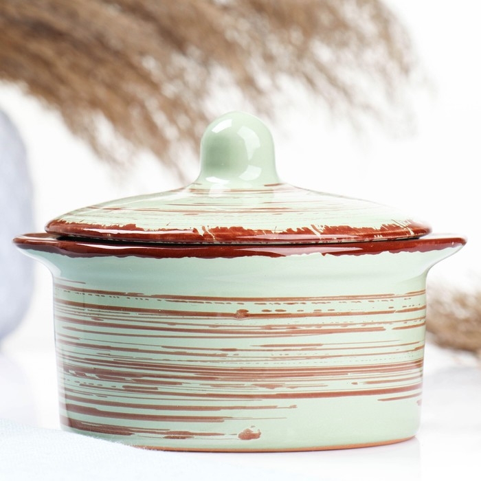 Кастрюля №3, 0,5л / 11х11см, мята Кастрюля №3, 0,5л / 11х11см, мята