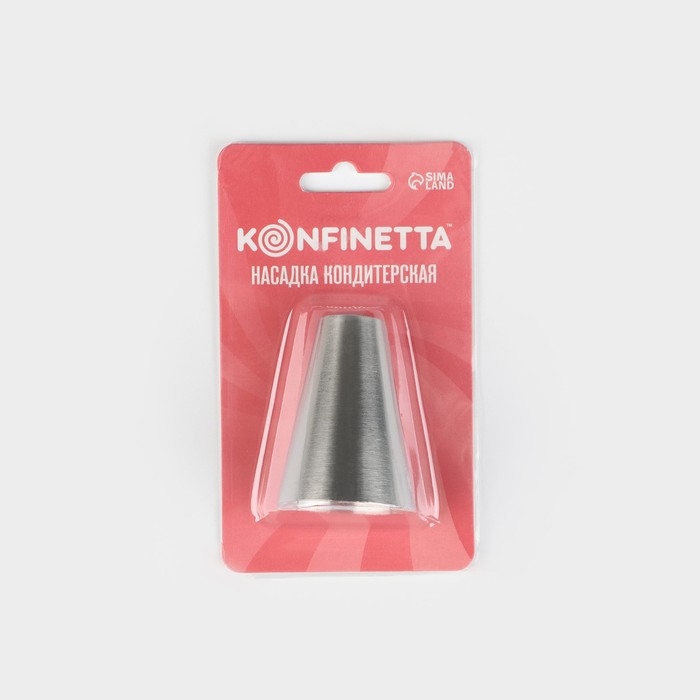 Насадка кондитерская KONFINETTA «Круг», d=3,4 см, выход d=1,7 см, нержавеющая сталь Насадка кондитерская KONFINETTA «Круг», d=3,4 см, выход d=1,7 см, нержавеющая сталь