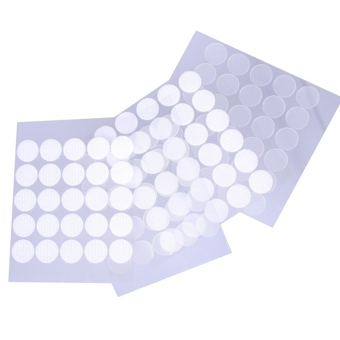 Липучка на клеевой основе «Круг прозрачный», набор 55 шт., размер 1 шт. — 1,5 см Липучка на клеевой основе «Круг прозрачный», набор 55 шт., размер 1 шт. — 1,5 см