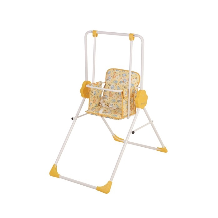 Качели детские напольные «Малыш. Фея», цвет желтый Качели детские напольные «Малыш. Фея», цвет желтый