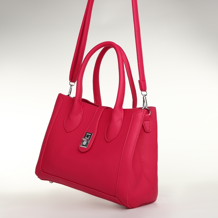 Сумка женская на молнии, TEXTURA, средний размер, цвет розовый Сумка женская на молнии, TEXTURA, средний размер, цвет розовый