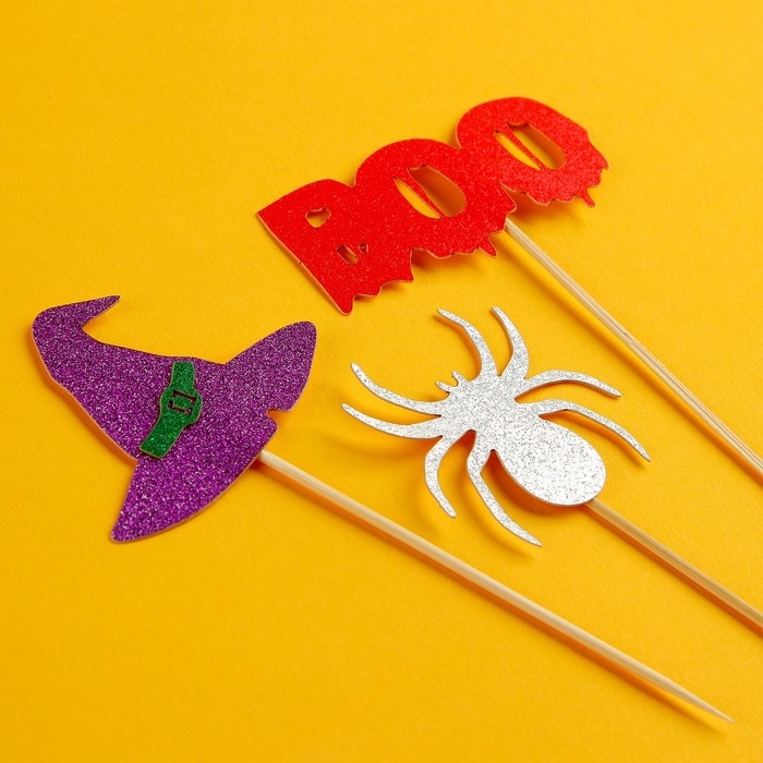 Шпажки «Хэллоуин», набор 6 шт. Шпажки «Хэллоуин», набор 6 шт.