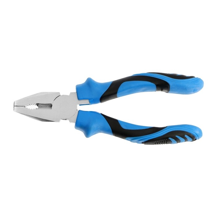 Плоскогубцы комбинированные ТУНДРА, сталь 45, никелированные, 2К рукоятки, 160 мм Плоскогубцы комбинированные ТУНДРА, сталь 45, никелированные, 2К рукоятки, 160 мм