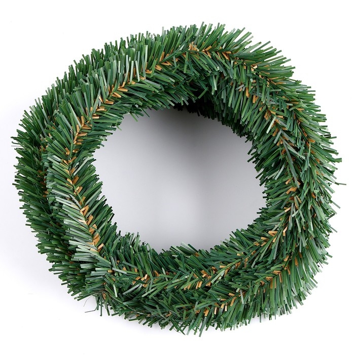 Новый год! Проволока для поделок и декора «Хвоя» длина — 5 м, диаметр — 3,5 см, цвет зелёный с коричневым Новый год! Проволока для поделок и декора «Хвоя» длина — 5 м, диаметр — 3,5 см, цвет зелёный с коричневым