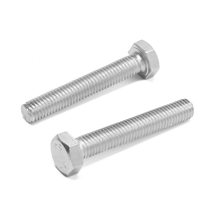 Болт ТУНДРА, оцинкованный, DIN 933, класс прочности 8.8, М8х50 мм, 5 кг Болт ТУНДРА, оцинкованный, DIN 933, класс прочности 8.8, М8х50 мм, 5 кг