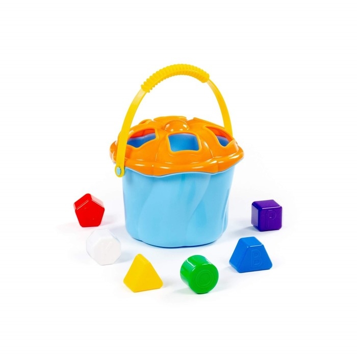 Сортер «Ведро сюрприз», цвет голубой, 6 элементов Сортер «Ведро сюрприз», цвет голубой, 6 элементов