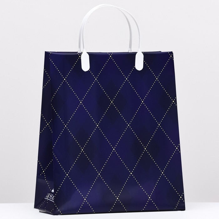 Пакет Пакет "Мужской стиль", мягкий пластик, 26 x 23 см, 110 мкм