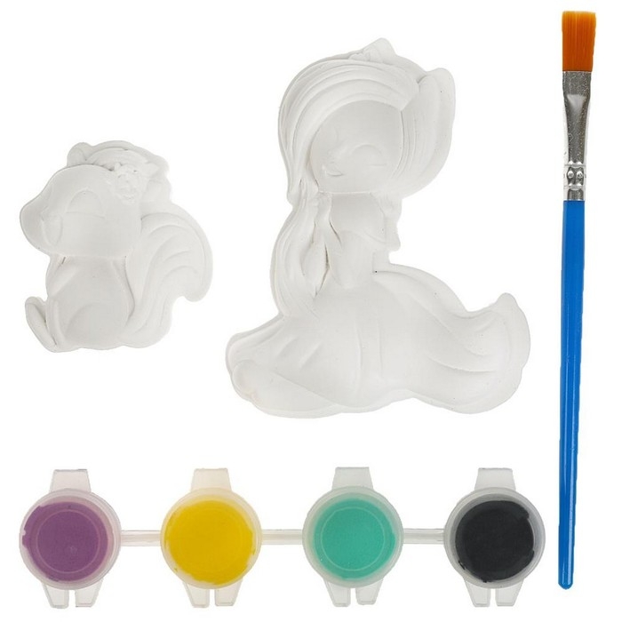 Набор для творочества «Барельеф для росписи. Энчантималс. Сейдж», 2 шт. Набор для творочества «Барельеф для росписи. Энчантималс. Сейдж», 2 шт.