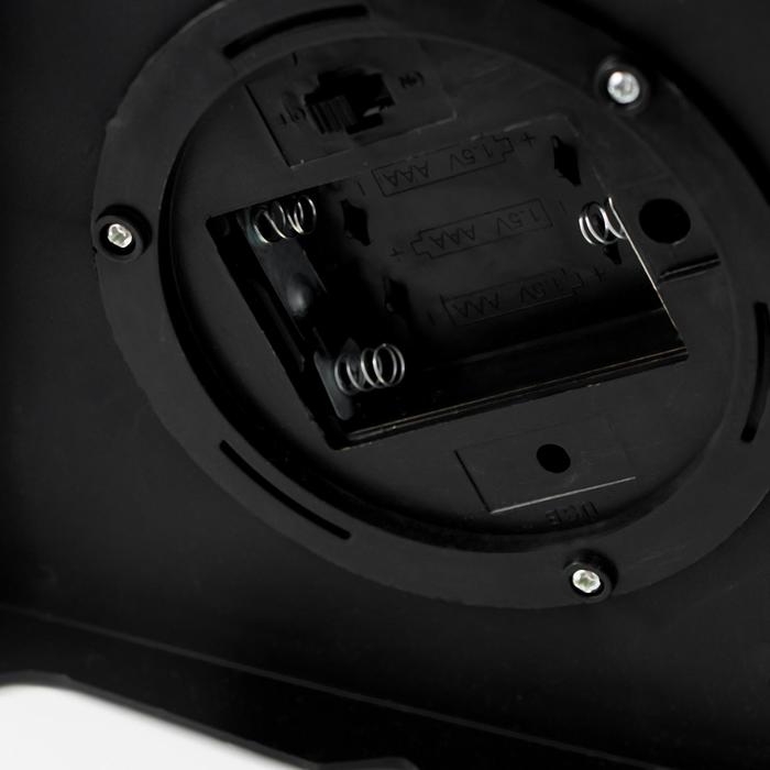 Ночник Ночник "Фонарь. Клетка" чёрная от батареек 3ААА 30х14х14 см RISALUX