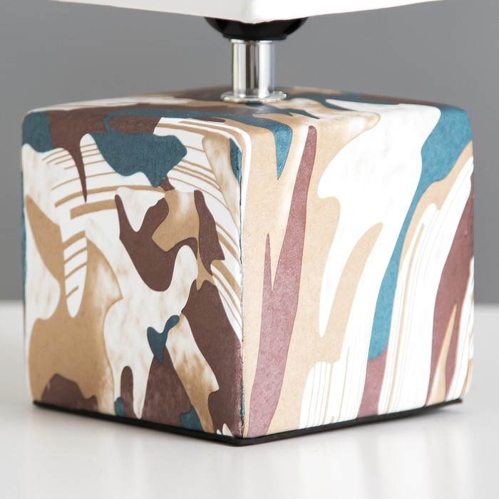 Настольная лампа Настольная лампа "Сафари" Е27 40Вт 12,5х12,5х29 см RISALUX