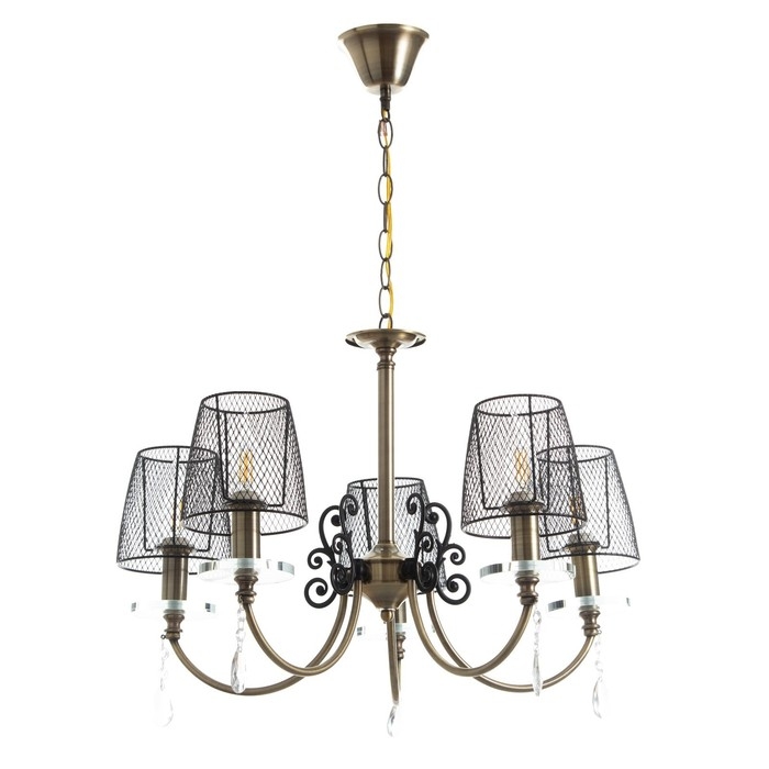 Люстра Люстра "Олимер" 5хE14 40Вт BayerLux