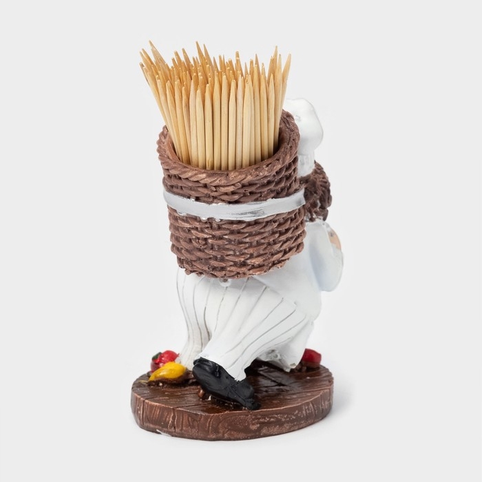 Подставка под зубочистки «Весёлый повар» Подставка под зубочистки «Весёлый повар»