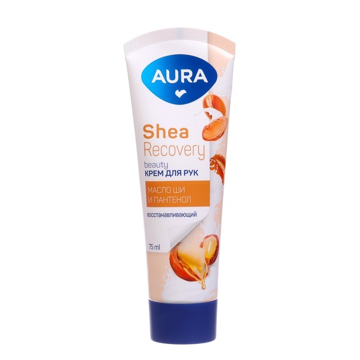 Подарочный набор косметики AURA  Подарочный набор косметики AURA "Кокос и Миндаль: крем-гель для душа, 250 мл + крем для рук, 75 мл