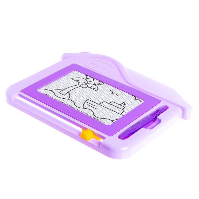 Доска магнитная Доска магнитная "Домик с окошком", чёрная крошка, цвета МИКС