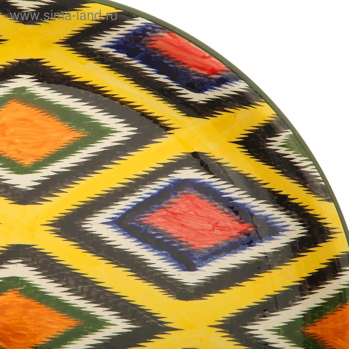 Ляган Риштанская Керамика "Атлас", 37 см, микс