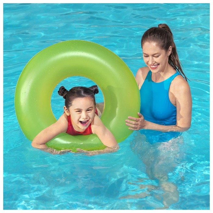 Круг надувной для плавания «Неоновый иней», d=76 см, от 3-6 лет, цвет МИКС, 36024 Bestway Круг надувной для плавания «Неоновый иней», d=76 см, от 3-6 лет, цвет МИКС, 36024 Bestway