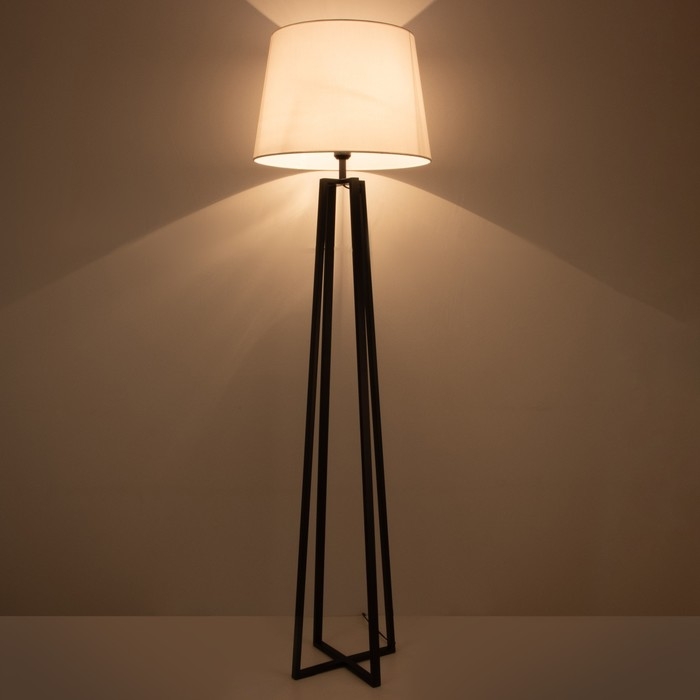 Торшер 19084/1 E27 40Вт черный 40х40х170 см