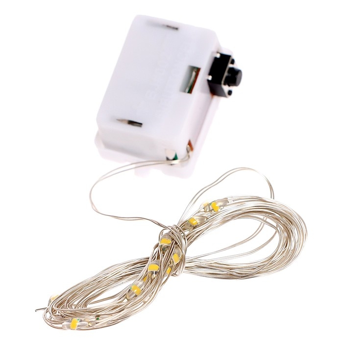 Набор для опытов «Новогодняя гирлянда», с мишурой Набор для опытов «Новогодняя гирлянда», с мишурой