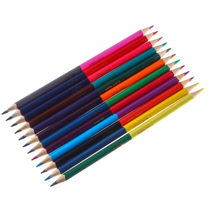 Карандаши цветные 24 цвета, двусторонние, Transformers Карандаши цветные 24 цвета, двусторонние, Transformers