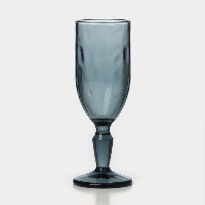 Бокал стеклянный для шампанского Black Diamond, 170 мл Бокал стеклянный для шампанского Black Diamond, 170 мл