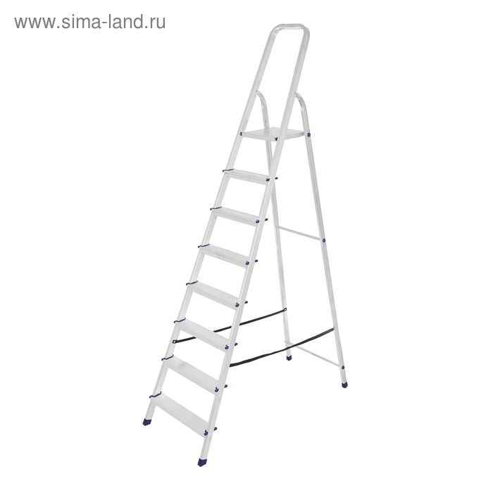 Стремянка ТУНДРА, алюминиевая, 8 ступеней, 1660 мм Стремянка ТУНДРА, алюминиевая, 8 ступеней, 1660 мм