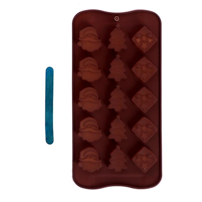 Набор для опытов «Новогодняя гирлянда из эпоксидной смолы», ёлочки Набор для опытов «Новогодняя гирлянда из эпоксидной смолы», ёлочки