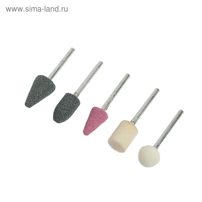 Набор шарошек абразивных ТУНДРА, диаметр хвостовика 3 мм, 5 шт. Набор шарошек абразивных ТУНДРА, диаметр хвостовика 3 мм, 5 шт.