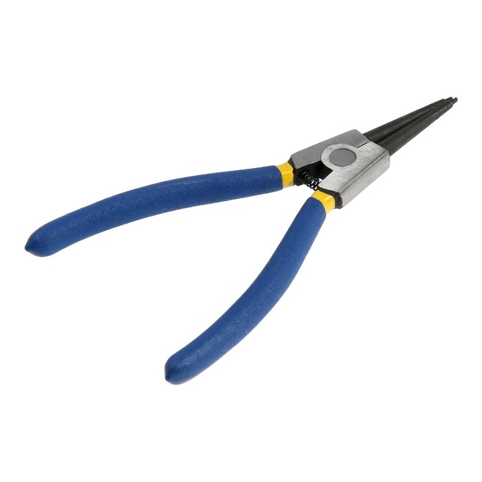 Съемник внешних стопорных колец ТУНДРА, прямые губки на разжим, 170 мм Съемник внешних стопорных колец ТУНДРА, прямые губки на разжим, 170 мм