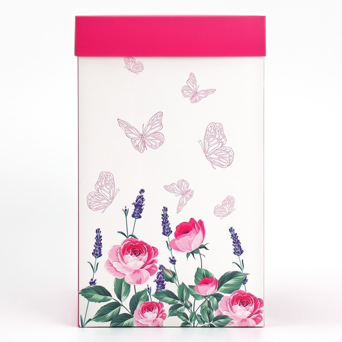 Коробка подарочная складная с 3D эффектом, упаковка, «Самой прекрасной», 18 х 14 х 23 см Коробка подарочная складная с 3D эффектом, упаковка, «Самой прекрасной», 18 х 14 х 23 см