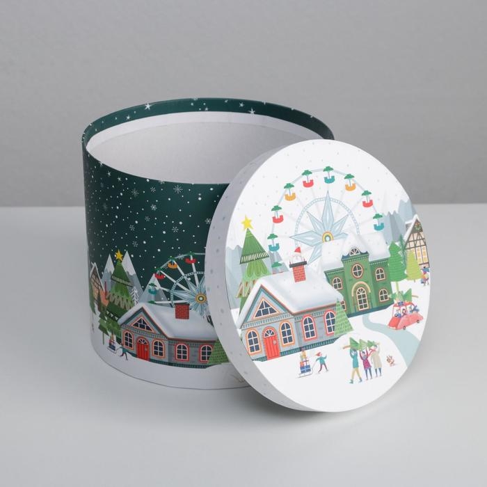 Коробка подарочная «Новогодние истории», 14 х 16 см, Новый год Коробка подарочная «Новогодние истории», 14 х 16 см, Новый год