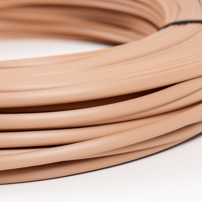 Ротанг искусственный гладкий 8 мм 100 м полумесяц (бежевый) Ротанг искусственный гладкий 8 мм 100 м полумесяц (бежевый)