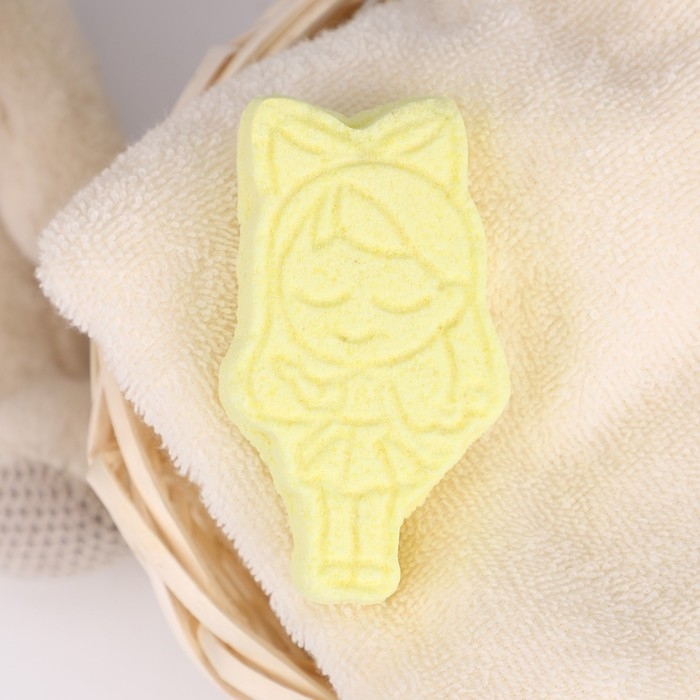 Бомбочка для ванны детская «Супер бурляшка», 80 г, аромат дыни, ЧИСТОЕ СЧАСТЬЕ Бомбочка для ванны детская «Супер бурляшка», 80 г, аромат дыни, ЧИСТОЕ СЧАСТЬЕ