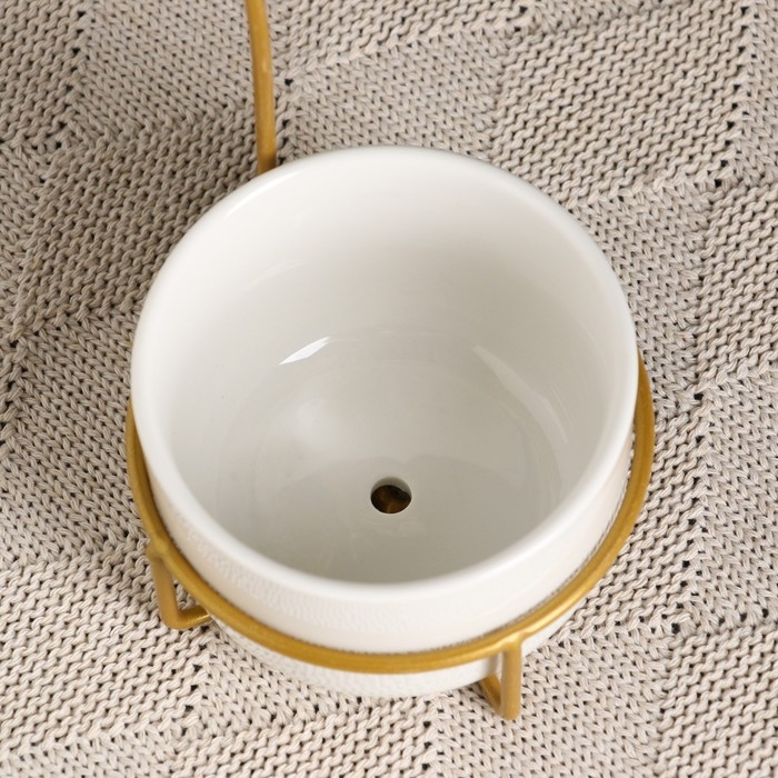 Горшок на подставке Горшок на подставке "Бабочка" 9х6см