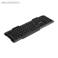 Комплект клавиатура и мышь Defender Jakarta C-805 RU, беспровод,мембран,1600 dpi,USB,чёрный