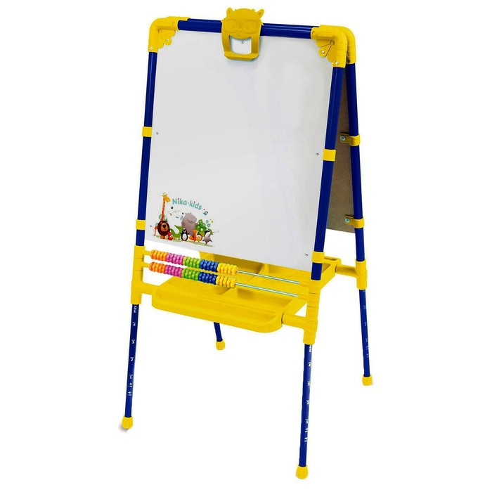 Мольберт детский, двусторонний «Растущий», регулируется по высоте, размер 755 × 516 × 70 мм, МИКС Мольберт детский, двусторонний «Растущий», регулируется по высоте, размер 755 × 516 × 70 мм, МИКС