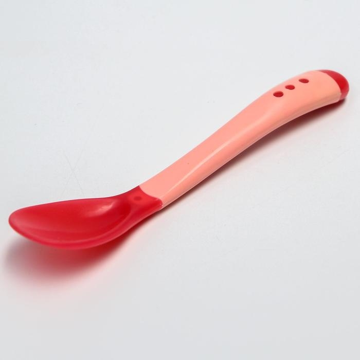 Набор для кормления: миска на присоске 340 мл., с крышкой, термоложка, цвет красно-бежевый Набор для кормления: миска на присоске 340 мл., с крышкой, термоложка, цвет красно-бежевый