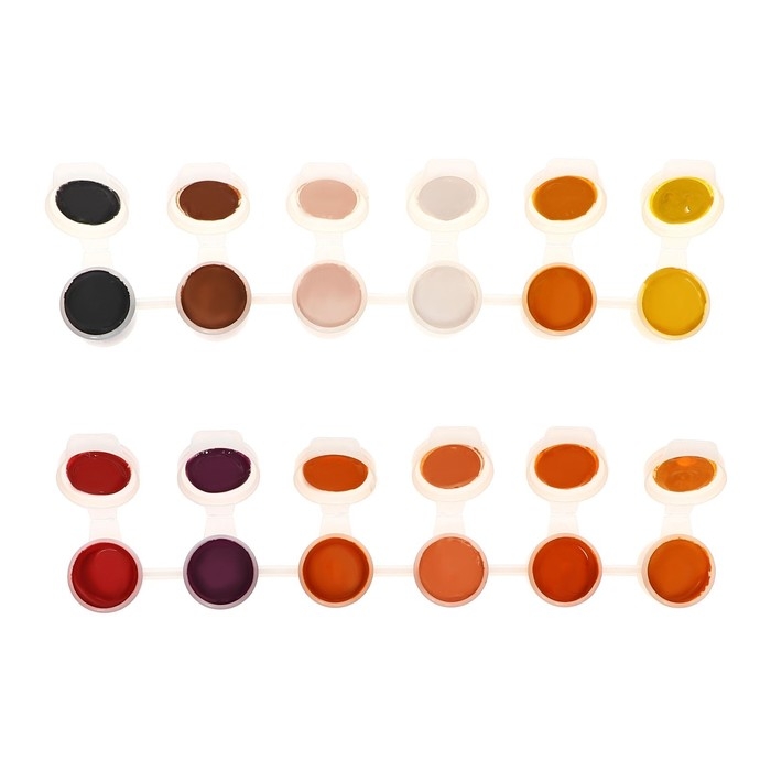 Краска акриловая, набор 30 цветов х 3 мл, Calligrata, в пакете, морозостойкая Краска акриловая, набор 30 цветов х 3 мл, Calligrata, в пакете, морозостойкая