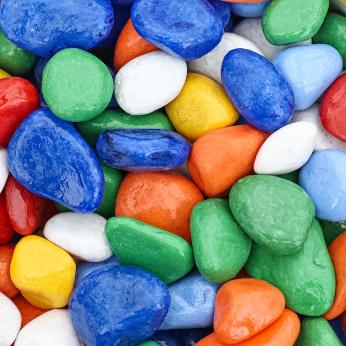 Грунт для аквариума   Грунт для аквариума  "Мультиколор", 800 г, фр. 8-12 мм