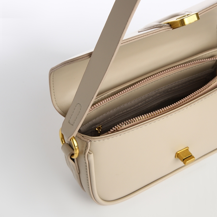 Сумка женская TEXTURA, маленький размер, цвет серо-бежевый Сумка женская TEXTURA, маленький размер, цвет серо-бежевый