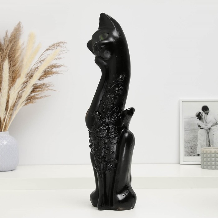 Копилка Копилка "Кошка" черная, 49см