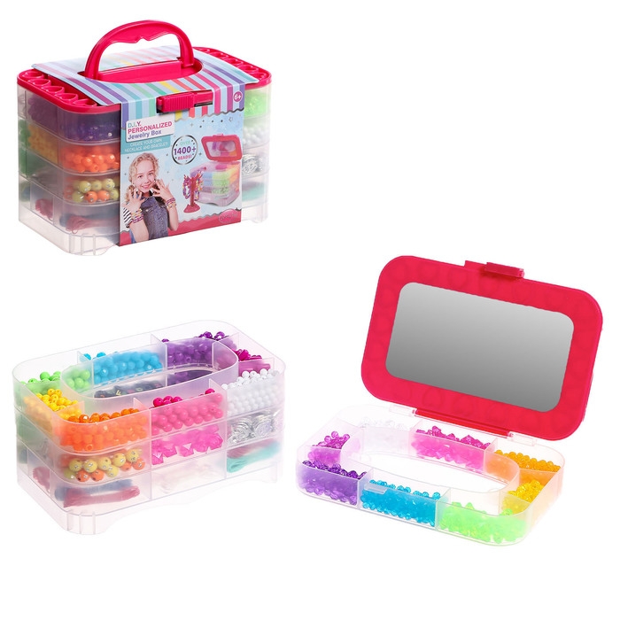 Набор для создания украшений «Мои браслеты» Набор для создания украшений «Мои браслеты»