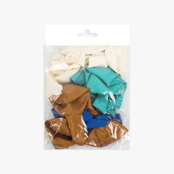 Воздушный шар латексный 12" &laquo;С ДР. Сынок&raquo;, пастель, 25 шт., МИКС