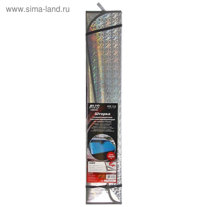 Экран солнцезащитный AVS-111L, 150x80 см Экран солнцезащитный AVS-111L, 150x80 см