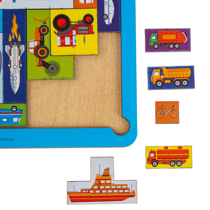 Головоломка. Тетрис «Большой транспорт» Головоломка. Тетрис «Большой транспорт»